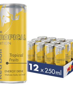 Alternative view of Red Bull Energy The Tropical Edition (12 x 0,25 Liter cans)