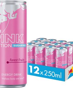 Alternative view of Red Bull Energy Pink Edition Sugar Free (12 x 0,25 liter cans )