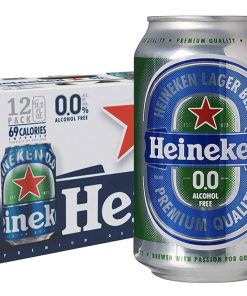 Heineken 0.0 Non-Alcoholic Lager 330ml Can